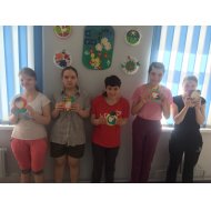 Творческая работа-подарок своими руками "Фоторамка"